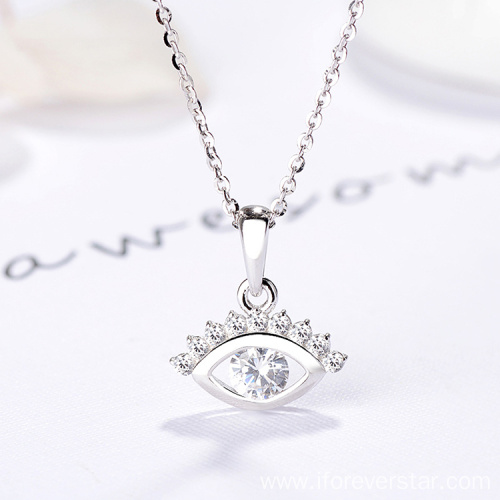 Flower Pendant 925 Pave Flower Pendants